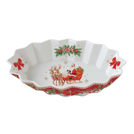 CHRISTMAS HERITAGE ΠΙΑΤΕΛΑ ΟΒΑΛ 25Χ17 ΕΚ ΠΟΡΣΕΛ