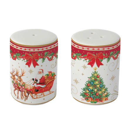 CHRISTMAS HERITAGE ΣΕΤ ΑΛΑΤΟΠΙΠΕΡΟ ΠΟΡΣΕΛΑΝΗ