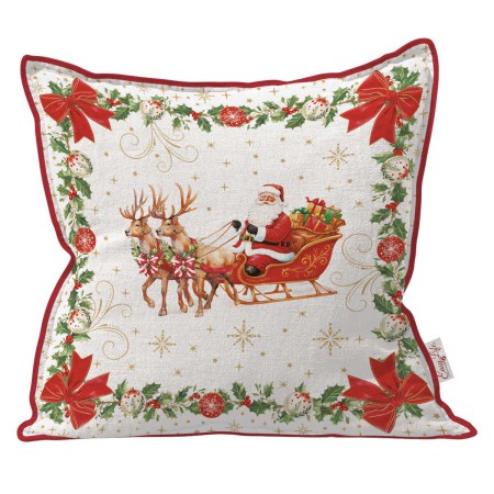 CHRISTMAS HERITAGE SANTA ΜΑΞΙΛΑΡΙ ΔΙΑΚΟΣΜ 45Χ45ΕΚ