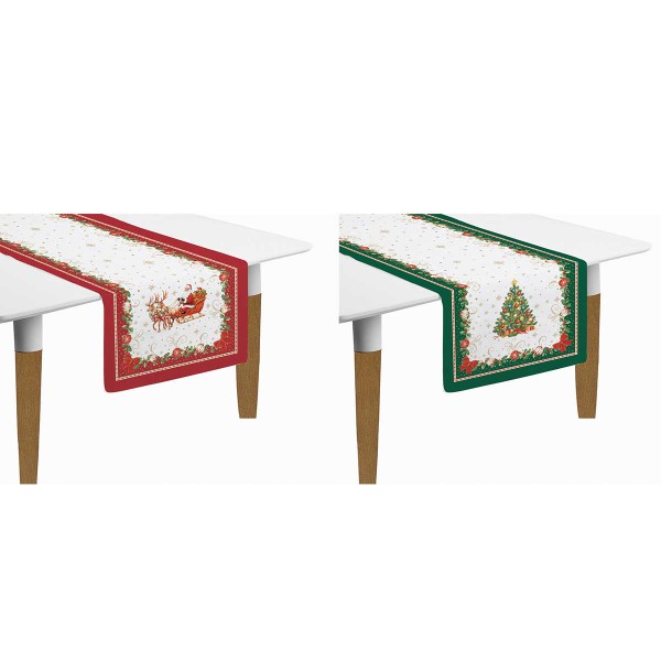 CHRISTMAS HERITAGE ΣΕΤ 2 RUNNER 140Χ45 ΕΚ. ΒΑΜΒΑΚ