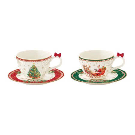 CHRISTMAS HERITAGE ΣΕΤ 2ΤΕΜ ΦΛΥΤΖΑΝΙ ΚΑΦΕ 120ML