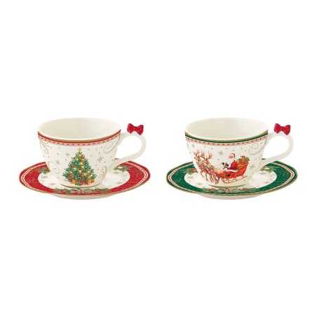 CHRISTMAS HERITAGE ΣΕΤ 2ΤΕΜ ΦΛΥΤΖΑΝΙ ΚΑΦΕ 120ML