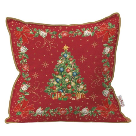 CHRISTMAS HERITAGE TREE CUSHION 45X45CM