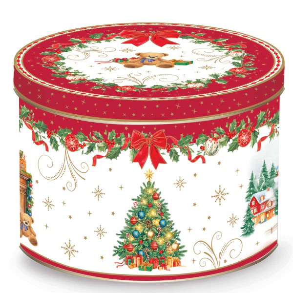 CHRISTMAS HERITAGE ΚΟΥΠΑ 350ML 4 ΣΧΕΔ ΜΕΤΑΛ ΚΟΥΤΙ