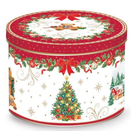CHRISTMAS HERITAGE ΚΟΥΠΑ 350ML 4 ΣΧΕΔ ΜΕΤΑΛ ΚΟΥΤΙ