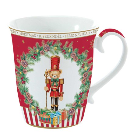 CHRISTMAS TEDDY ΚΟΥΠΑ 275ML ΠΟΡΣΕΛΑΝΗ