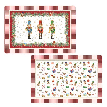 CHRISTMAS TEDDY ΣΟΥΠΛΑ 45Χ30 ΔΙΠΛΗΣ ΟΨΗΣ ΠΛΑΣΤ