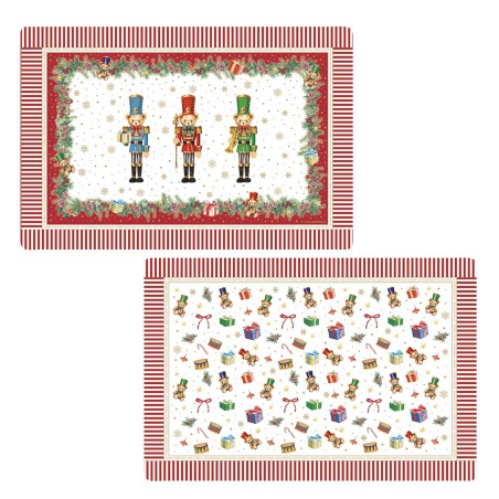 CHRISTMAS TEDDY ΣΟΥΠΛΑ 45Χ30 ΔΙΠΛΗΣ ΟΨΗΣ ΠΛΑΣΤ