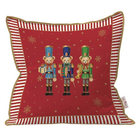 CHRISTMAS TEDDY RED ΜΑΞΙΛΑΡΙ ΔΙΑΚΟΣΜ 45Χ45ΕΚ
